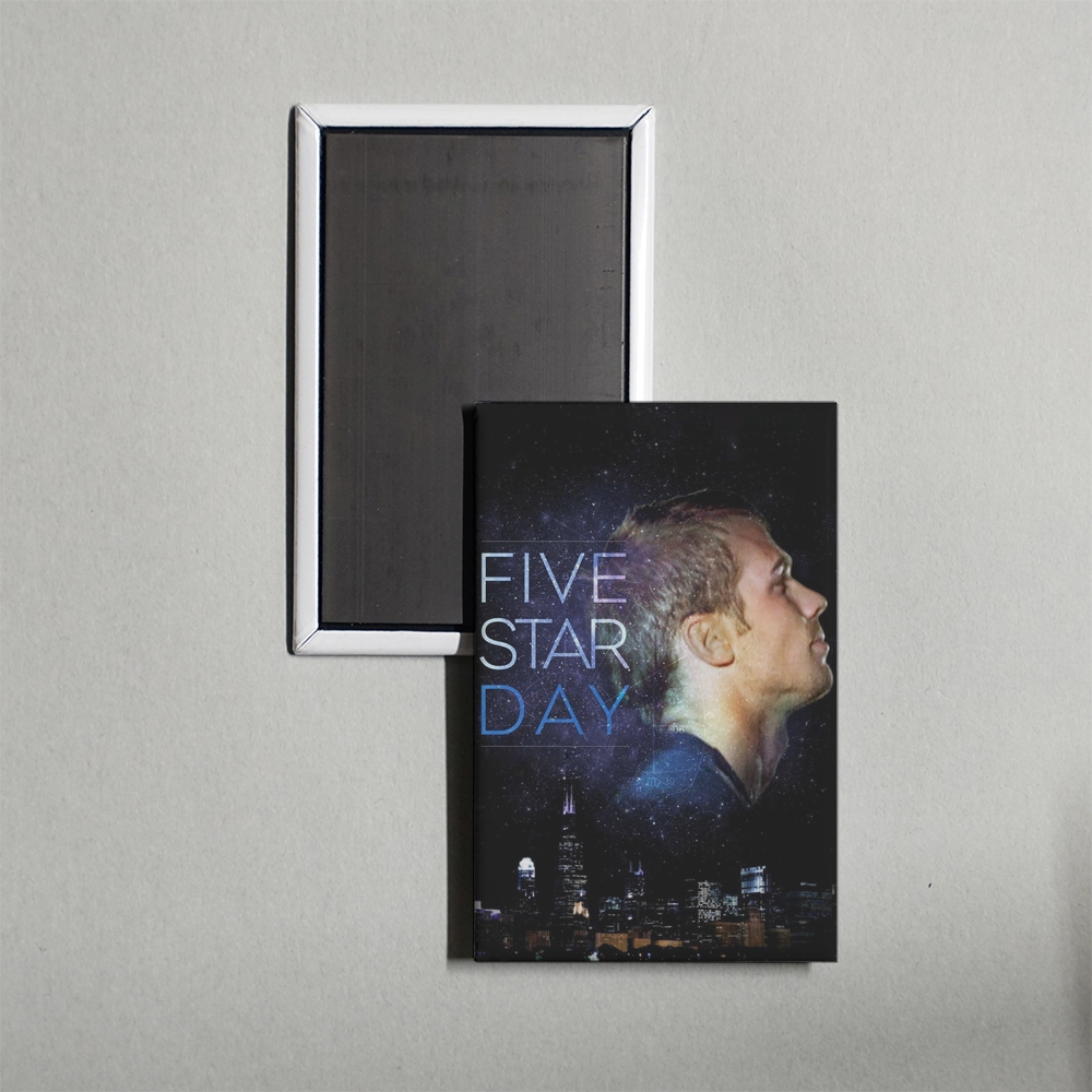Five Star Day Mini Movie Fridge Magnet