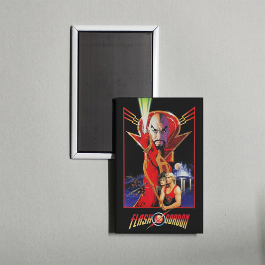Flash Gordon Mini Movie Fridge Magnet