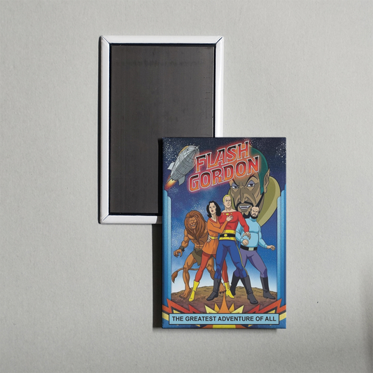 Flash Gordon The Greatest Adventure of All Mini Movie Fridge Magnet