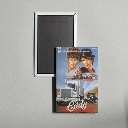 Flatbed Annie & Sweetie Pie Lady Truckers Mini Movie Fridge Magnet