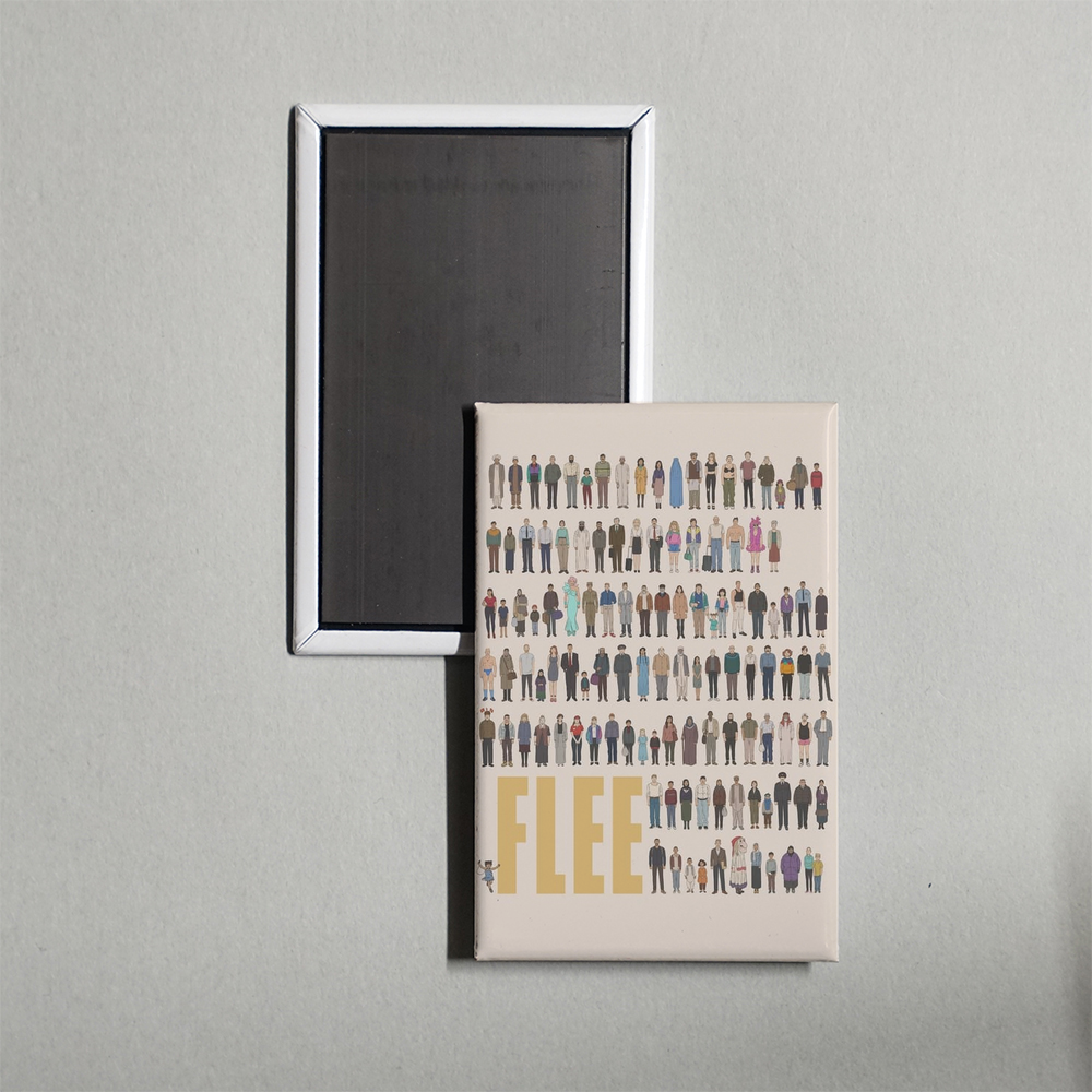 Flee Mini Movie Fridge Magnet