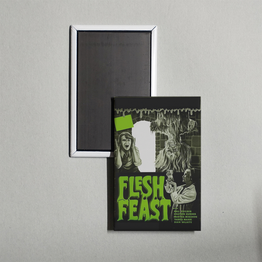 Flesh Feast Mini Movie Fridge Magnet