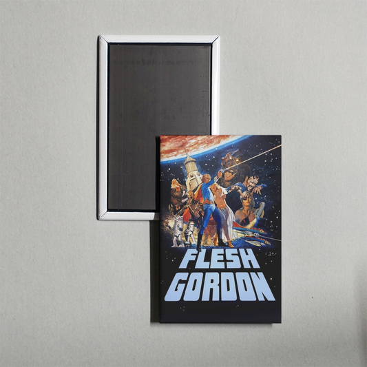 Flesh Gordon Mini Movie Fridge Magnet