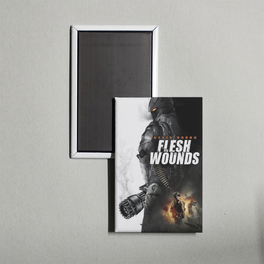Flesh Wounds Mini Movie Fridge Magnet
