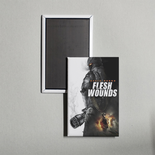 Flesh Wounds Mini Movie Fridge Magnet