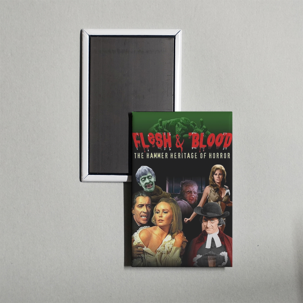 Flesh and Blood The Hammer Heritage of Horror Mini Movie Fridge Magnet