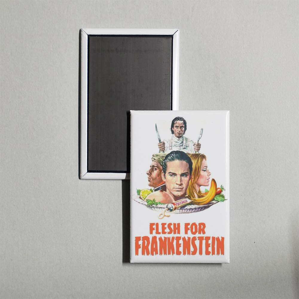 Flesh for Frankenstein Mini Movie Fridge Magnet