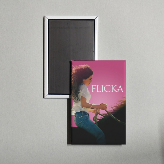 Flicka Mini Movie Fridge Magnet