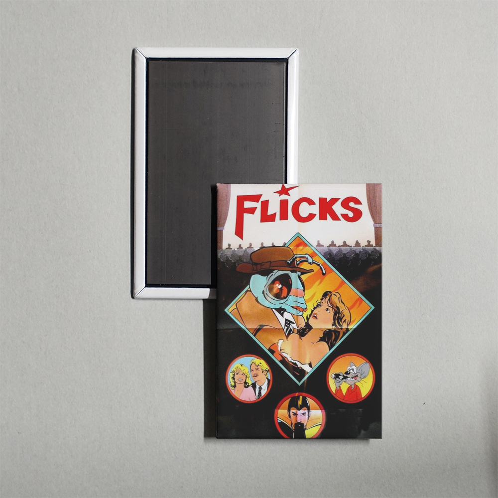 Flicks Mini Movie Fridge Magnet