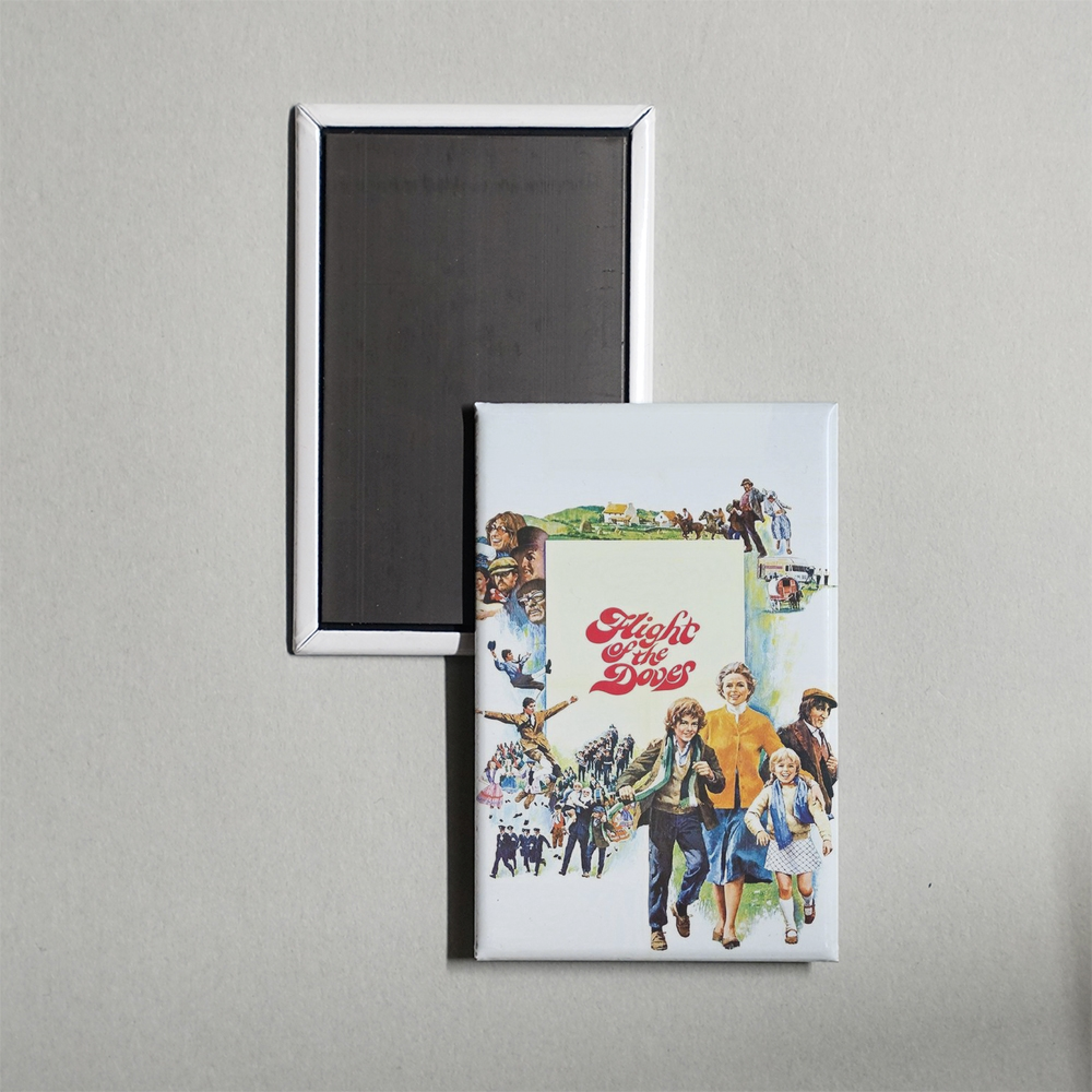 Flight of the Doves Mini Movie Fridge Magnet