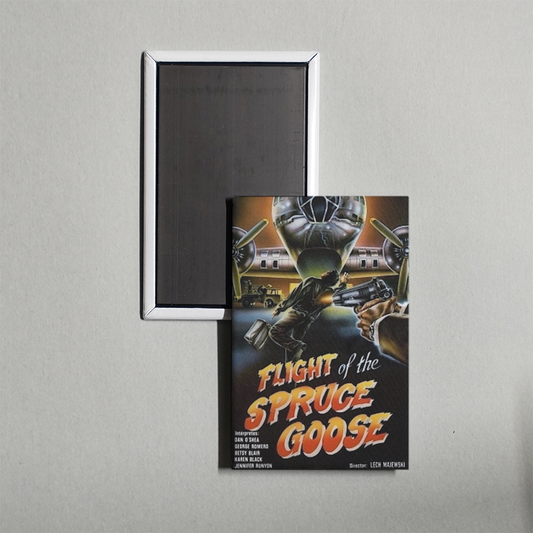Flight of the Spruce Goose Mini Movie Fridge Magnet