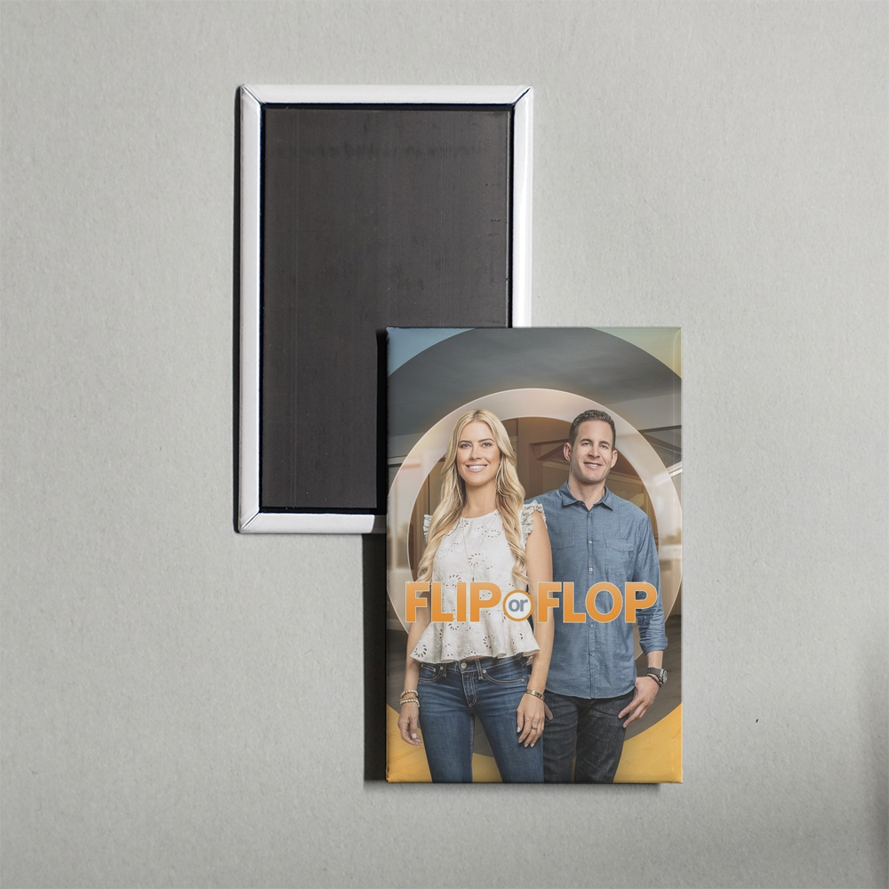 Flip or Flop TV Show Fridge Magnet