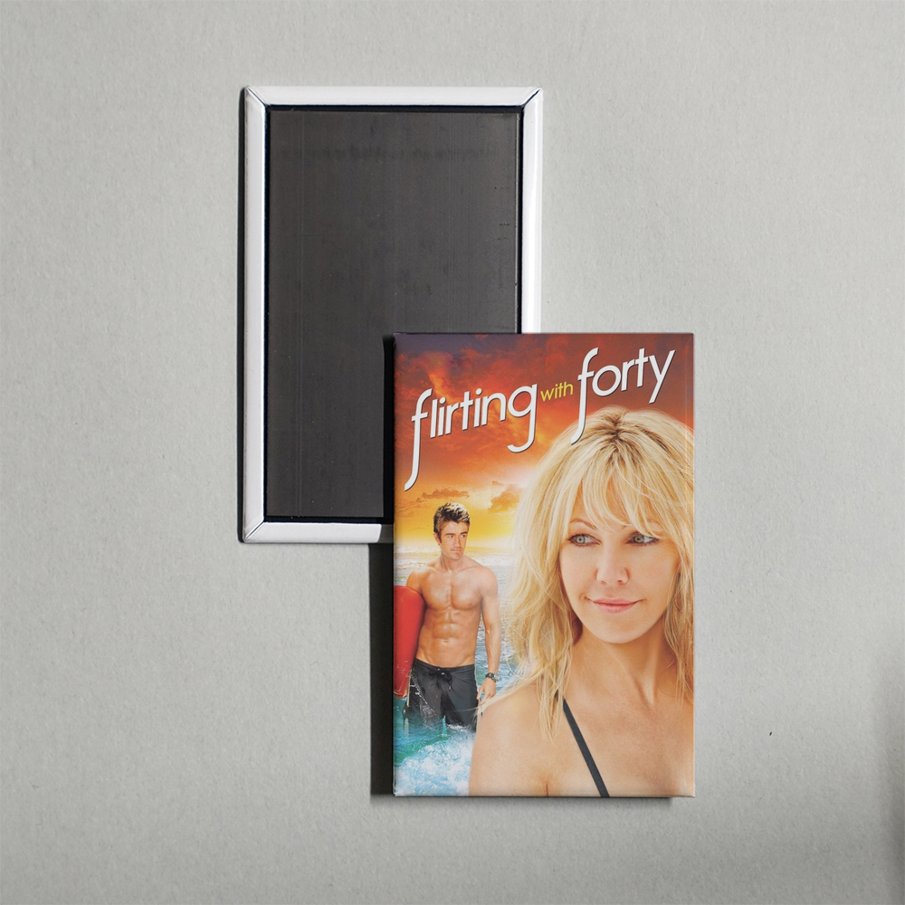 Flirting with Forty Mini Movie Fridge Magnet