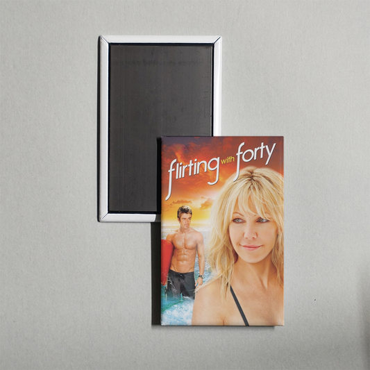 Flirting with Forty Mini Movie Fridge Magnet