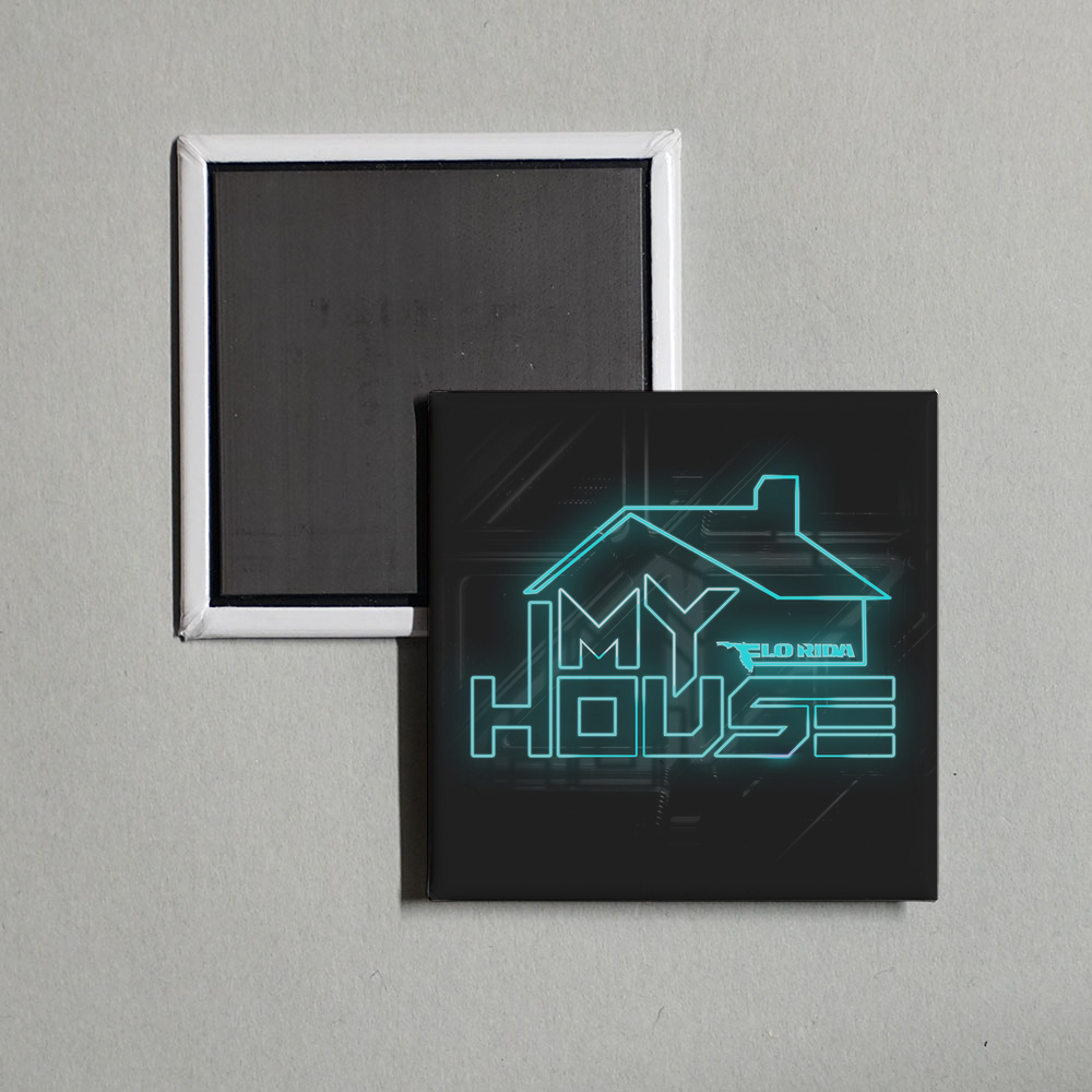 Flo Rida - My House Album Cover Fridge Magnet