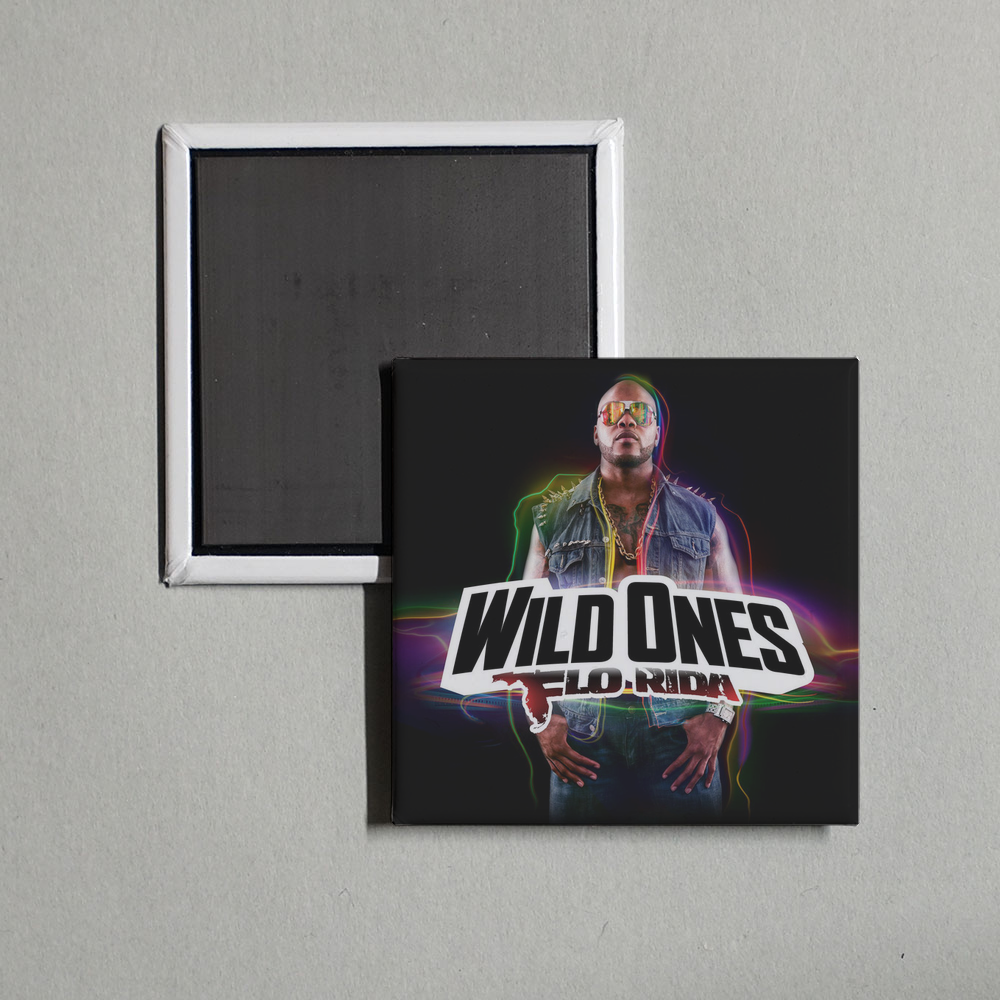 Flo Rida - Wild Ones Album Cover Fridge Magnet