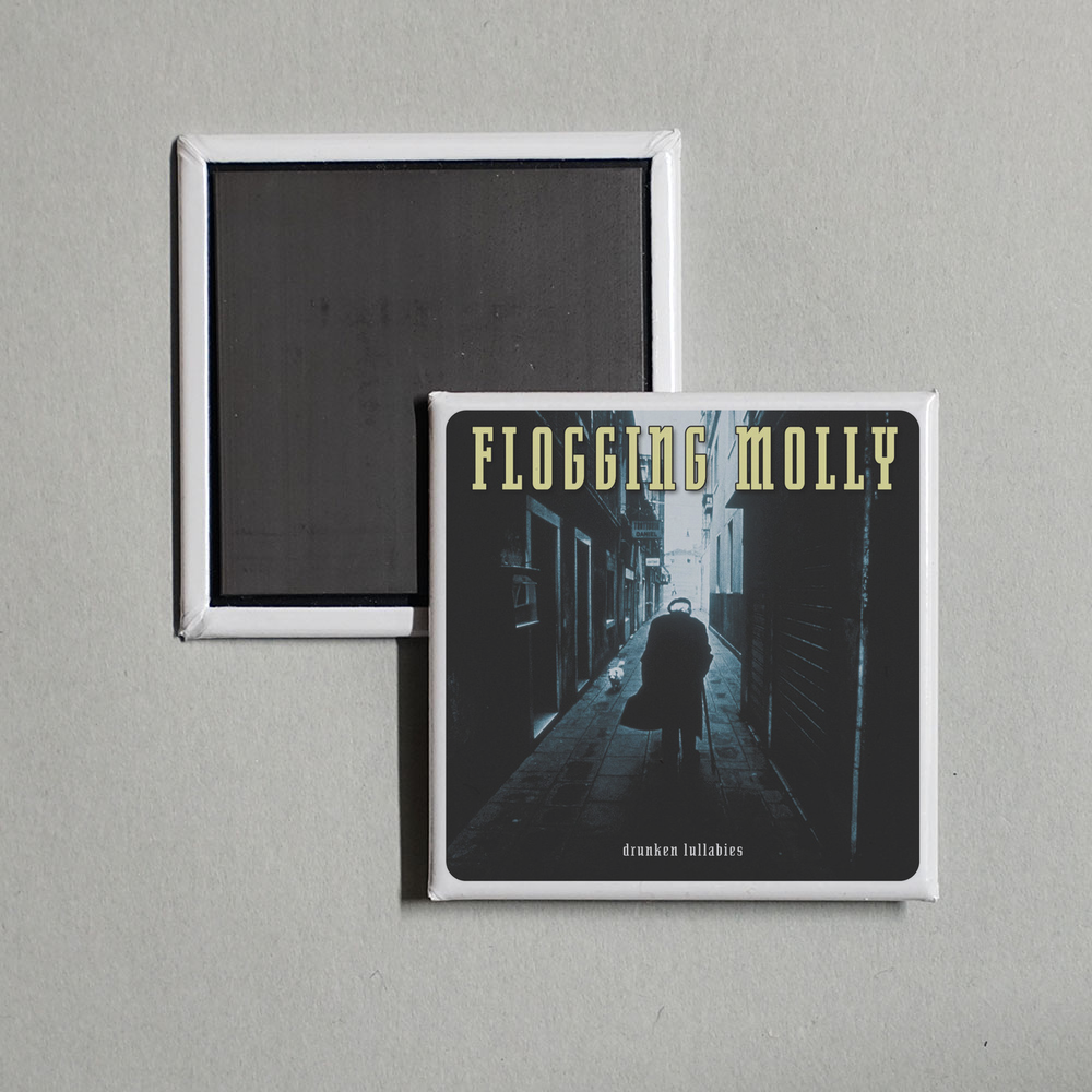Flogging Molly - Drunken Lullabies Album Cover Fridge Magnet