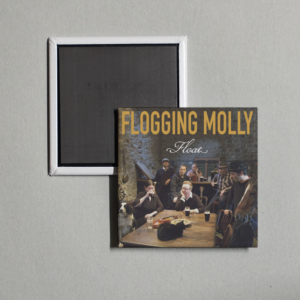 Flogging Molly - Float Album Cover Fridge Magnet