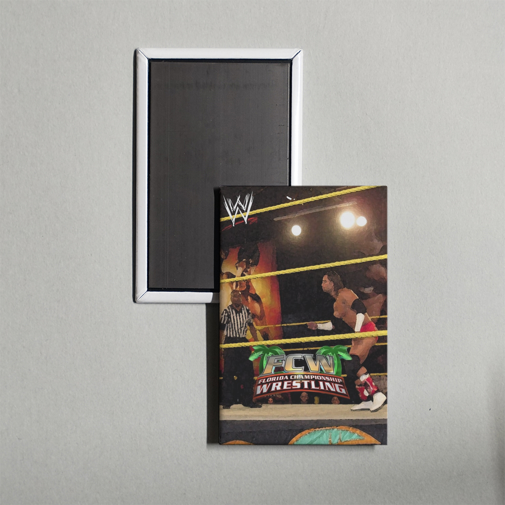 Florida Championship Wrestling TV Show Fridge Magnet