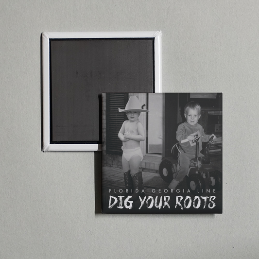 Florida Georgia Line - Dig Your Roots Album Cover Fridge Magnet