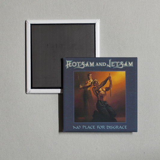 Flotsam & Jetsam - No Place For Disgrace Album Cover Fridge Magnet