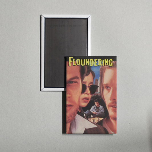 Floundering Mini Movie Fridge Magnet