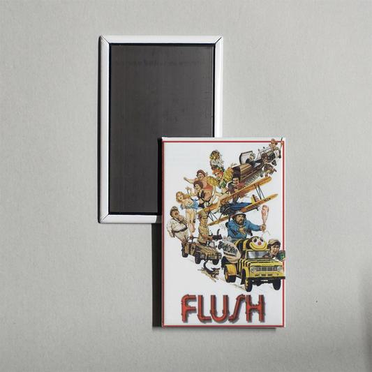 Flush Mini Movie Fridge Magnet