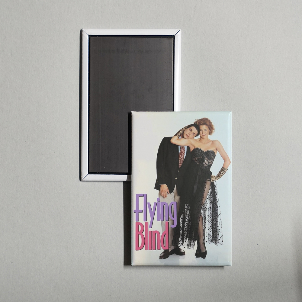 Flying Blind TV Show Fridge Magnet