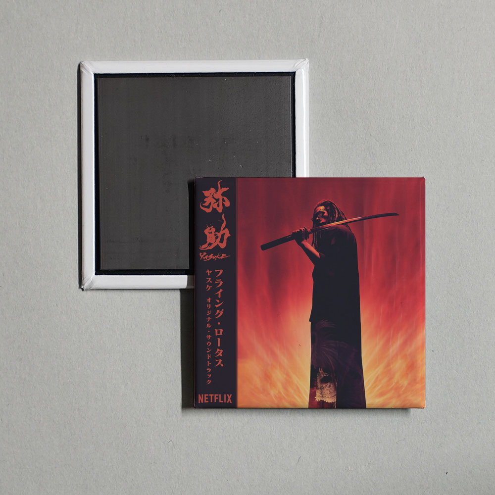 Flying Lotus - Yasuke Album Cover Fridge Magnet