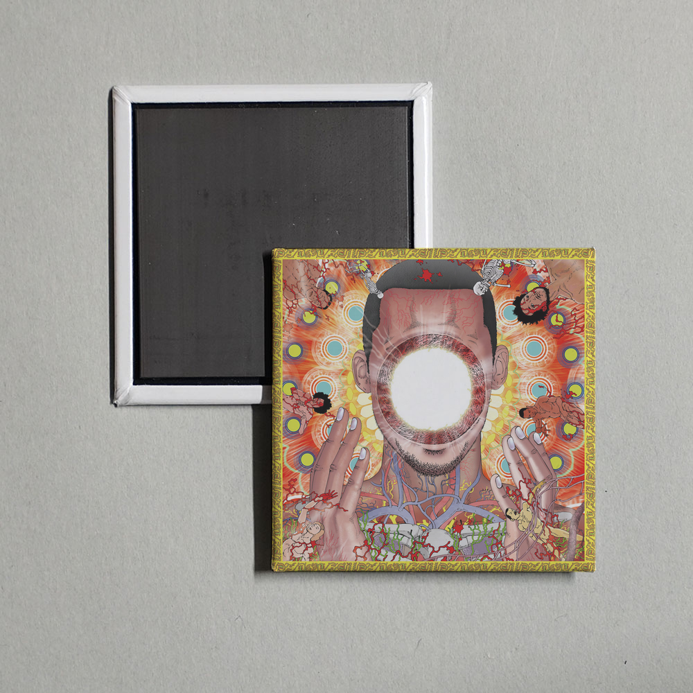 Flying Lotus - You're Dead! Album Cover Fridge Magnet