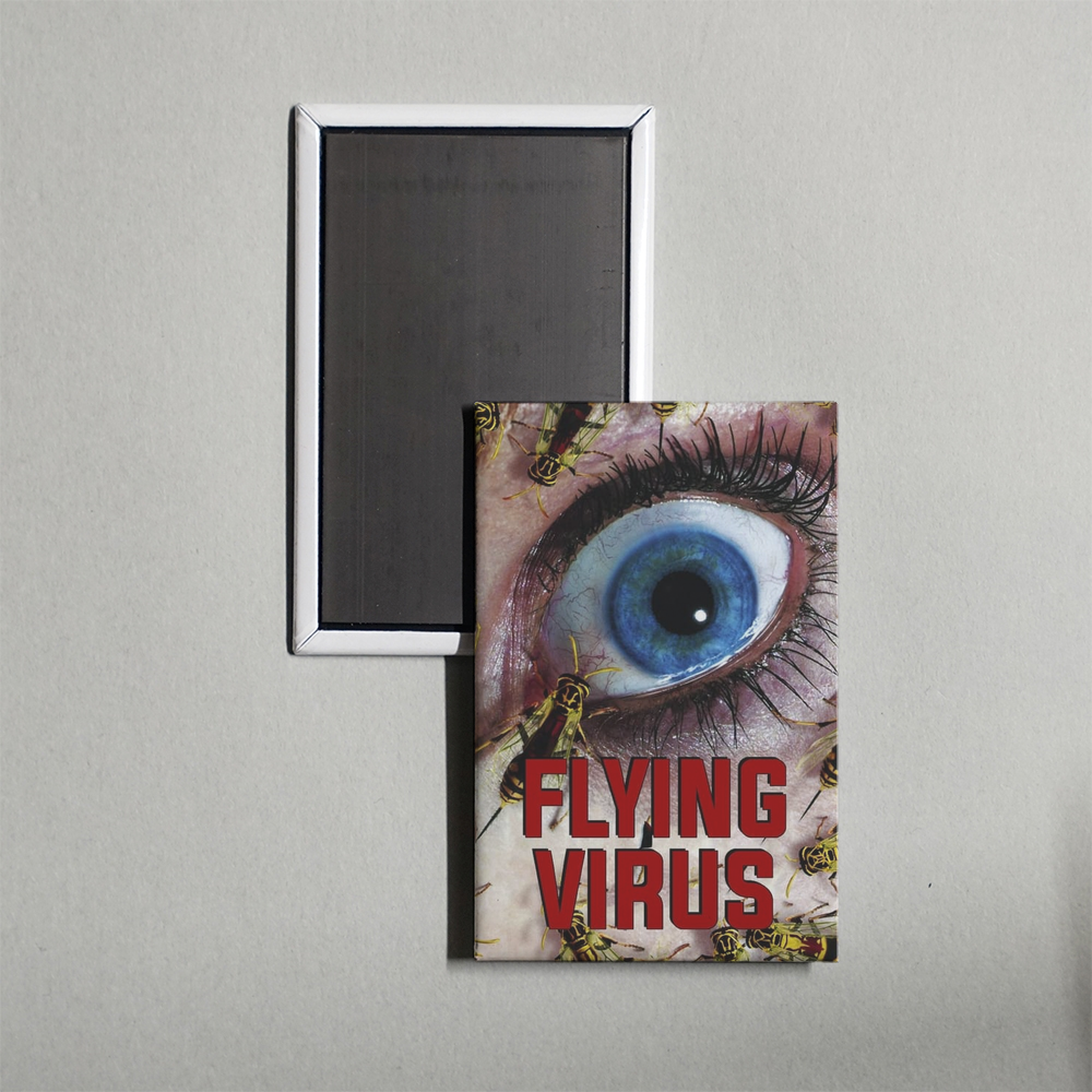 Flying Virus Mini Movie Fridge Magnet