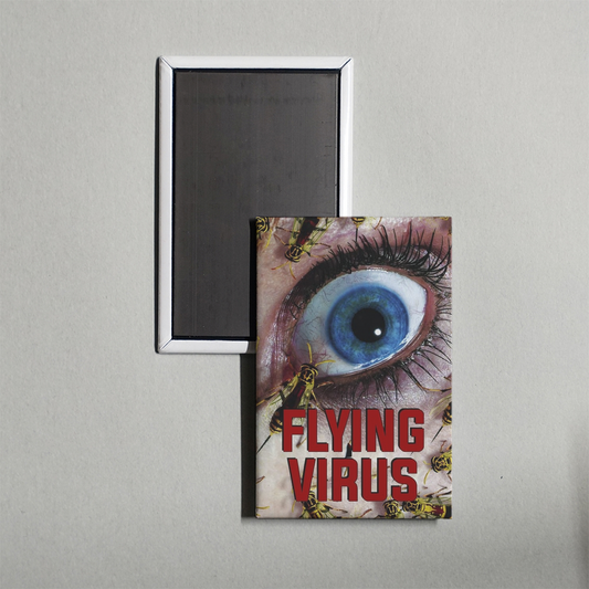 Flying Virus Mini Movie Fridge Magnet