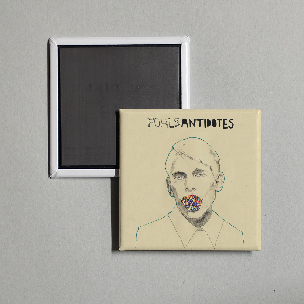Foals - Antidotes Album Cover Fridge Magnet