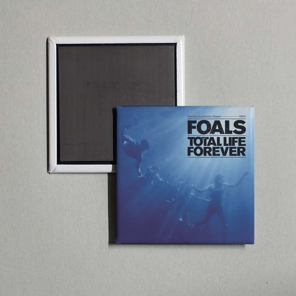 Foals - Total Life Forever Album Cover Fridge Magnet