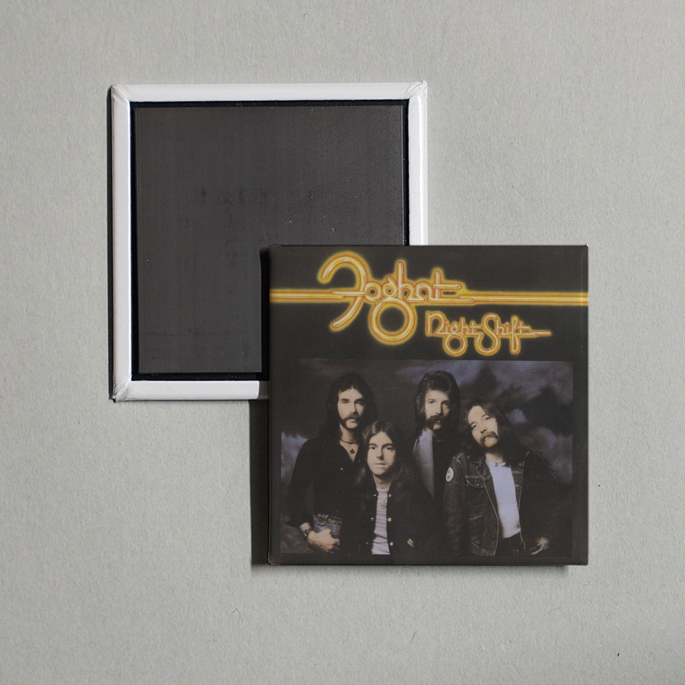 Foghat - Night Shift Album Cover Fridge Magnet