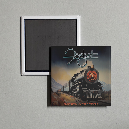 Foghat - Slow Ride - Live In Concert Album Cover Fridge Magnet