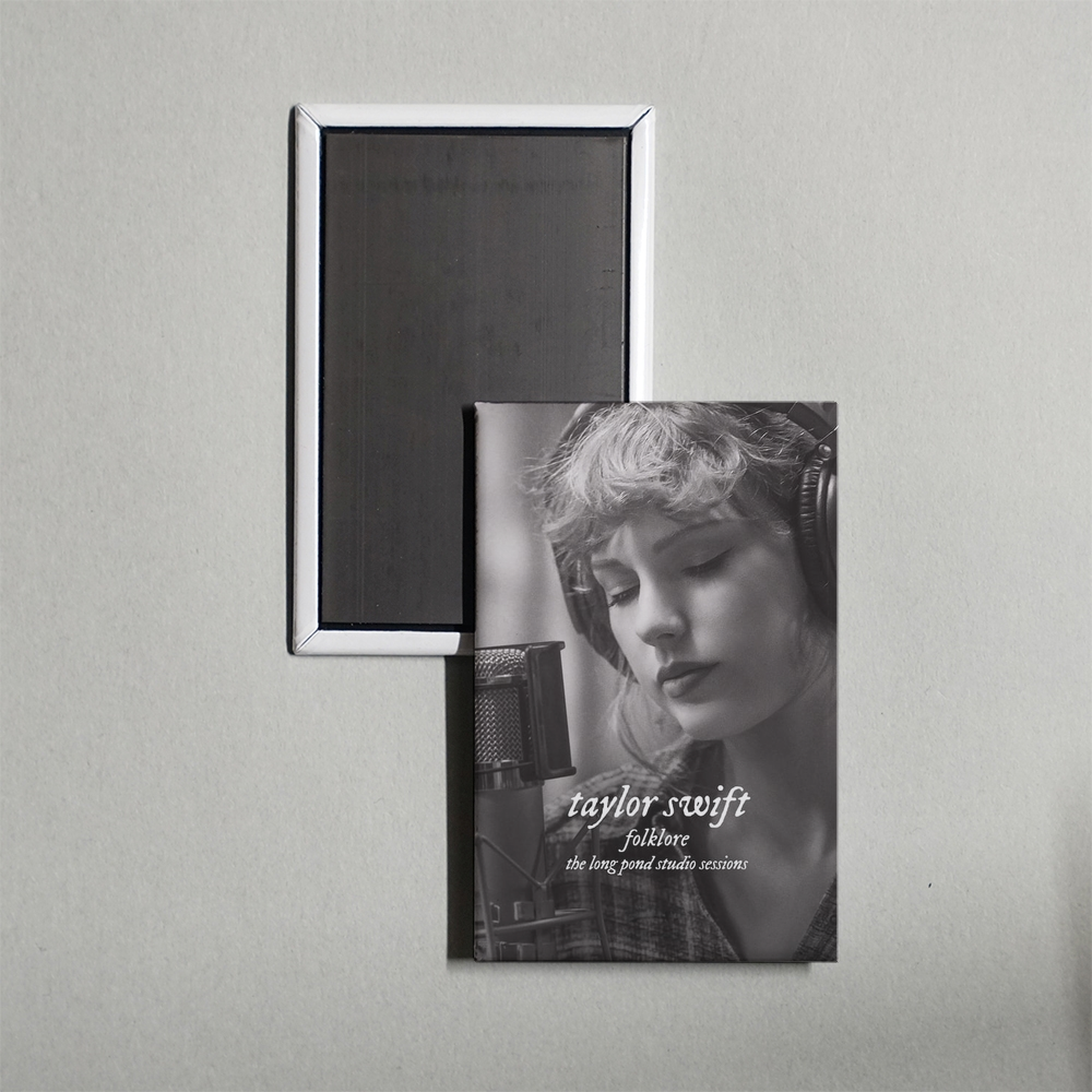 Folklore The Long Pond Studio Sessions Mini Movie Fridge Magnet