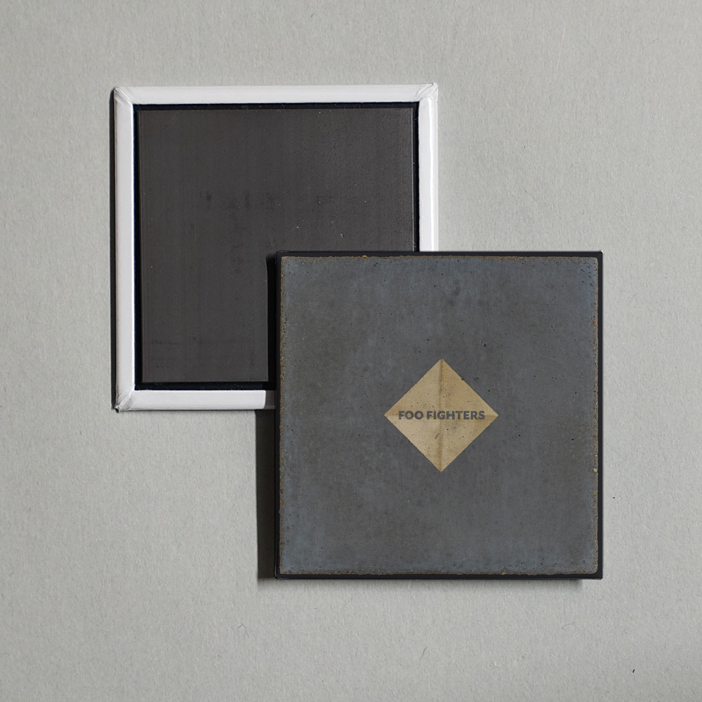 Foo Fighters - Concrete and Gold Album Cover Fridge Magnet