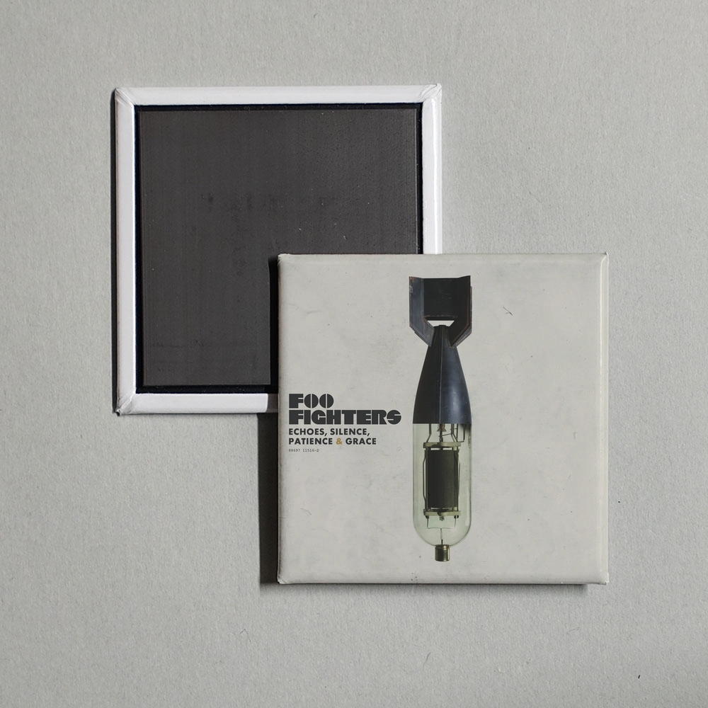 Foo Fighters - Echoes, Silence, Patience & Grace Album Cover Fridge Magnet