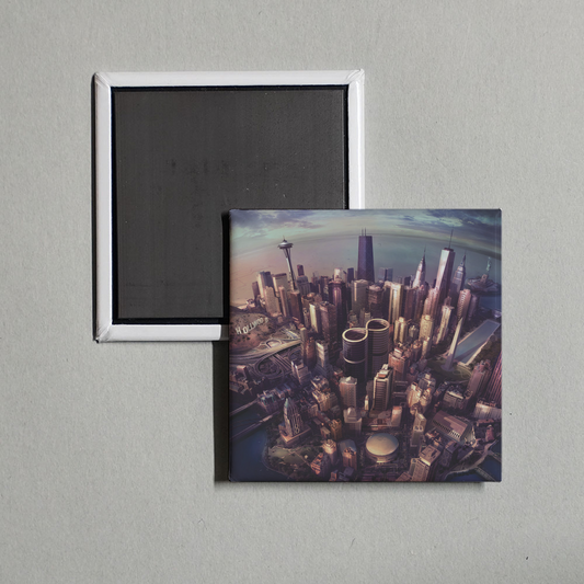 Foo Fighters - Sonic Highways Album Cover Fridge Magnet