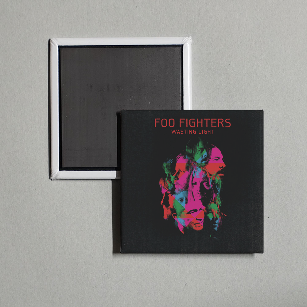 Foo Fighters - Wasting Light Album Cover Fridge Magnet