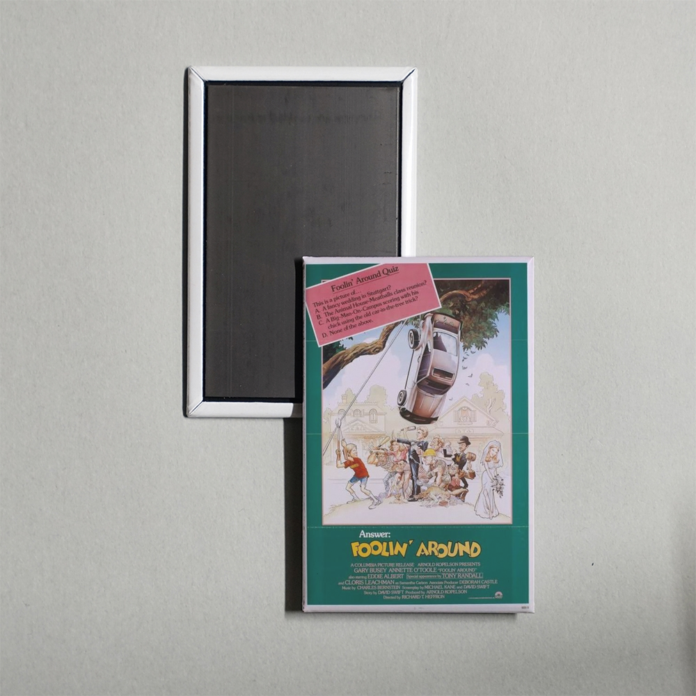 Foolin' Around Mini Movie Fridge Magnet