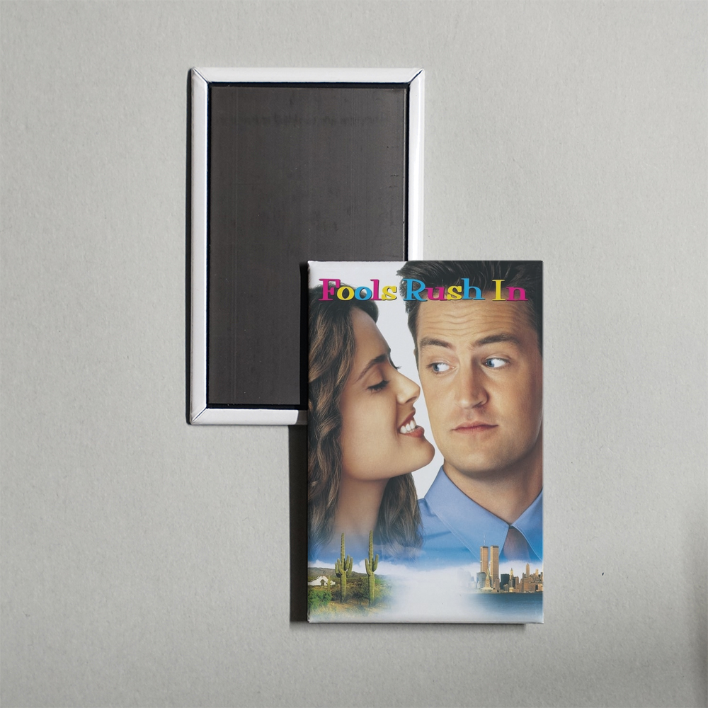 Fools Rush In Mini Movie Fridge Magnet