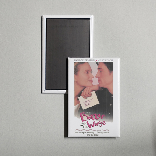 For Better and for Worse Mini Movie Fridge Magnet