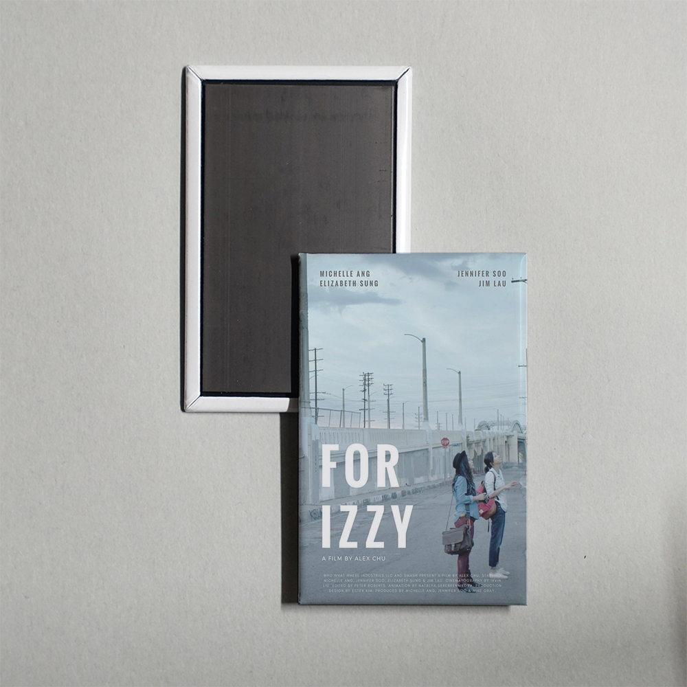 For Izzy Mini Movie Fridge Magnet