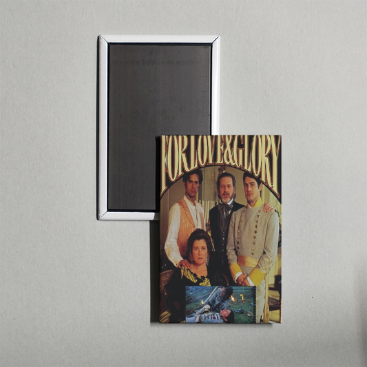 For Love and Glory Mini Movie Fridge Magnet