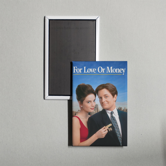 For Love or Money Mini Movie Fridge Magnet