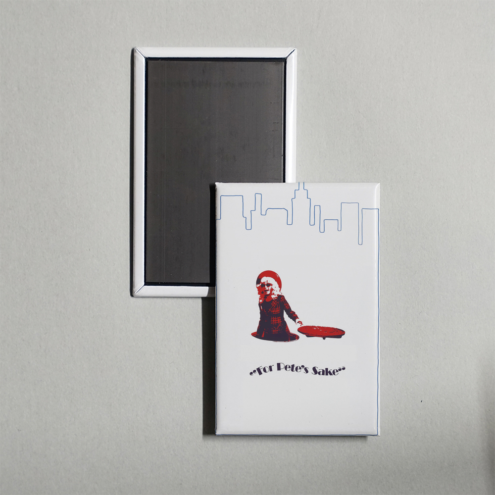 For Pete's Sake Mini Movie Fridge Magnet