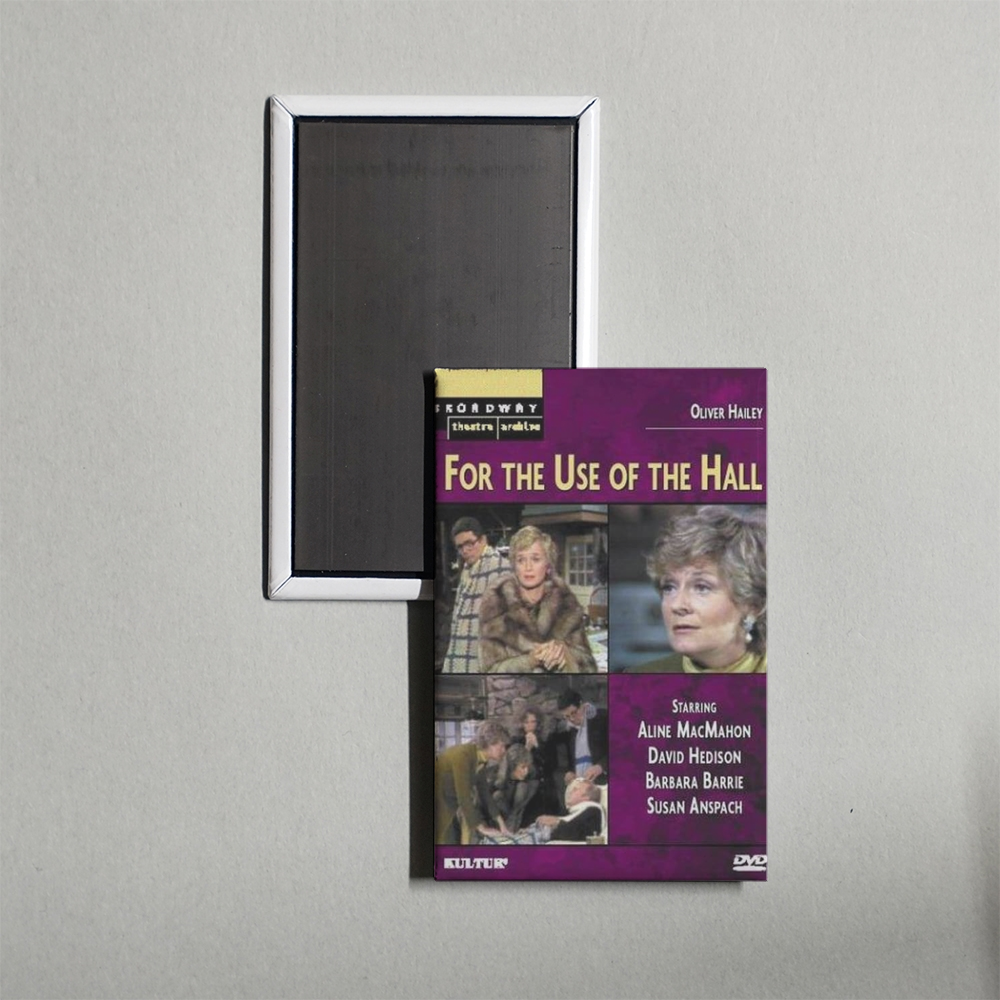 For the Use of the Hall Mini Movie Fridge Magnet