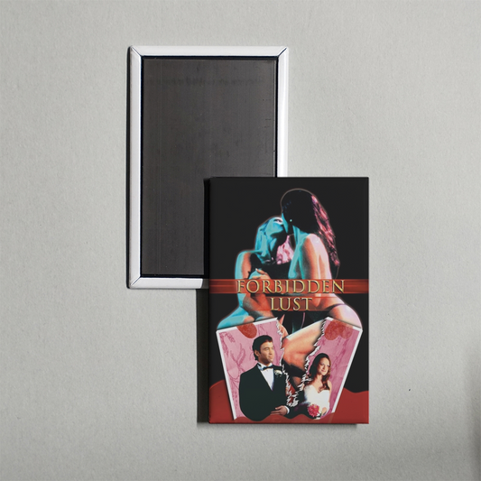 Forbidden Lust Mini Movie Fridge Magnet